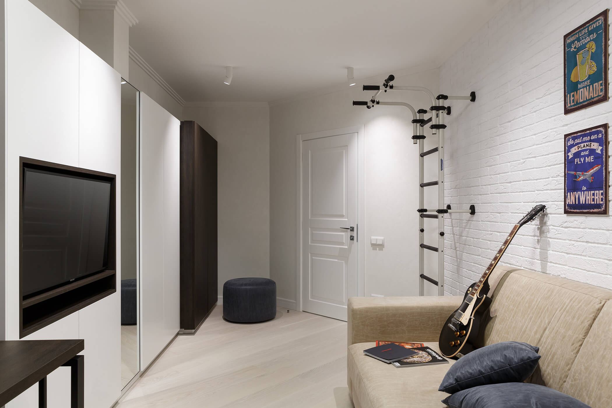 Комната подростка - особый мир, отражающий его увлечения - проекты Setus Design