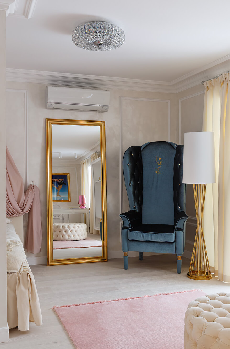 Оригинальный торшер Eichholtz добавляет детской комнате роскоши и стиля. - проекты Setus Design